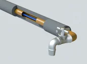 Akcesoria grzewcze - Elektra Kabel grzejny SelfTec DW 10 - 10W dla 10°C 1mb - miniaturka - grafika 1