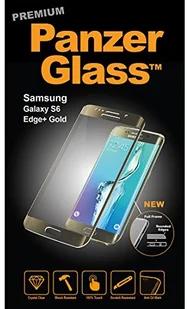 PanzerGlass Szkło na cały ekran Galaxy S6 Edge, gold - Szkła hartowane na telefon - miniaturka - grafika 2