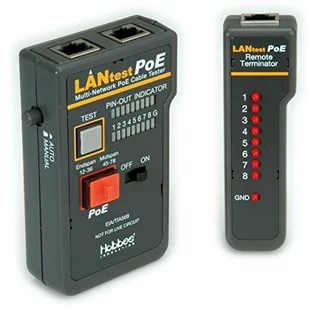 Rotronic HOBBES LANtest multinetwork PoE tester przewodów - Kable USB Rotronic HOBBES LANtest multinetwork PoE tester przewodów - Kable USB - miniaturka - grafika 1