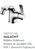 Baterie bidetowe - KFA MALACHIT 4407-011-00 - miniaturka - grafika 1