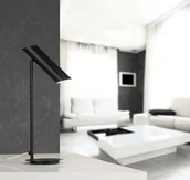 Lampy stojące - Faro Barcelona Link Lampa stołowa Czarny, 1-punktowy 29882 - miniaturka - grafika 1