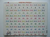 Puzzle - Larsen Subtra Puzzle Odejmowanie - miniaturka - grafika 1