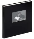 Albumy fotograficzne - Walther Charm black 30x30 50 white Pages + cut outs FA502B FA-502-B - miniaturka - grafika 1