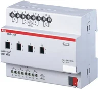Pozostałe oświetlenie - ABB SD/s4.16.1 EIB/KNX przerzutek/dimmaktor, 16 A, Reg, 4-rzędowa (4829202) - miniaturka - grafika 1