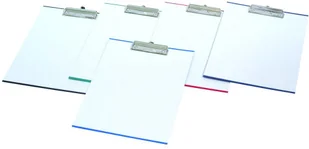 Donau Clipboard deska, z klipsem, PP, A4, mix kolorów 2706001PL-99 - Deski z klipsem - miniaturka - grafika 3