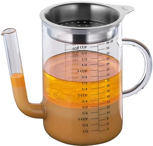 Kuchenprofi szklany oddzielacz do tłuszczu 1012362800 - Dzbanki i imbryki - miniaturka - grafika 2