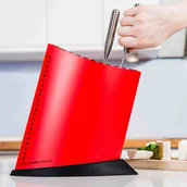 Akcesoria do sztućców - Global Blok na 10 noży czerwony GKB-52CR - miniaturka - grafika 1