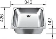 Suszarki do naczyń - Blanco Odsączarka do Zerox i Claron 420x200 219649 - miniaturka - grafika 1