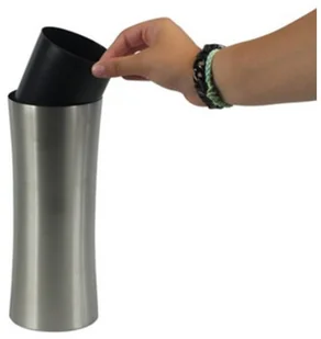 Kela Szczotka do WC z pojemnikiem Elegance KE-22496 - Akcesoria do wc - miniaturka - grafika 2