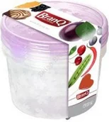 Pojemniki kuchenne - Branq Komplet 3 okrągłych Zestaw pojemników RUCOLA 1145 - miniaturka - grafika 1