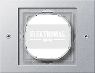 Klawisze i ramki - Gira TX_44 ALUMINIUM Ramka X1 [021165] - miniaturka - grafika 1