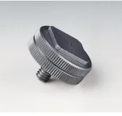 Akcesoria do lamp błyskowych - Hama doczepianą lampę podstawa na nagrywanie akcesoria, gwint 1/4", czarny 00006958 - miniaturka - grafika 1