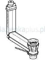Geberit Zestaw odpływowo-przelewowy do umywalek CLOU 152018001 - Nogi i stelaże pod umywalki - miniaturka - grafika 2