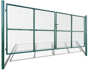 vidaxl Ogrodzenie 415 x 200 cm / 400 150 - Ogrodzenia - miniaturka - grafika 2