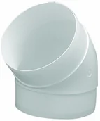 Wentylatory przemysłowe - Vents Kolanko okrągłe 125 mm białe 45 st. - miniaturka - grafika 1