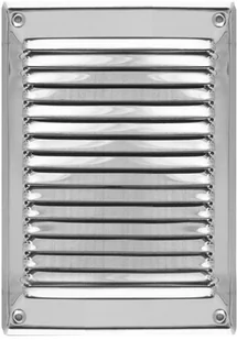 Vents Kratka wentylacyjna 175 x 250 mm chrom - Wentylatory przemysłowe - miniaturka - grafika 2