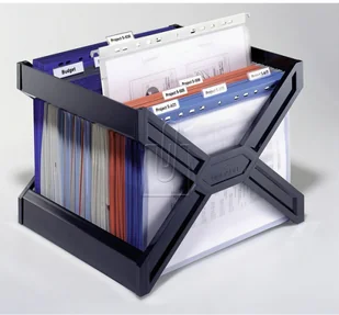 Durable Stojak do teczek zawieszanych Carry Plus czarny 2611-01 - Teczki i skoroszyty - miniaturka - grafika 4