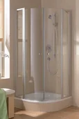 Kabiny prysznicowe - Kermi Cada 80 x 48 CA P48 08018 - miniaturka - grafika 1
