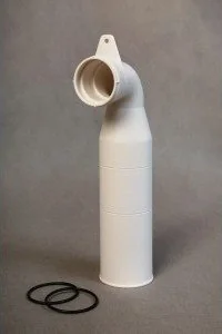 Cersanit kolanko napływowe - Stelaże i zestawy podtynkowe do WC - miniaturka - grafika 2