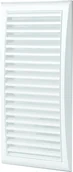 Wentylatory przemysłowe - Vents Kratka z siatką biała 140 x 300 mm - miniaturka - grafika 1