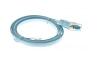 Cisco Console Cable 6ft with RJ45 and DB9F CAB-CONSOLE-RJ45= - Pozostałe akcesoria sieciowe - miniaturka - grafika 3