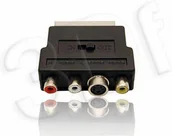 Adaptery i przejściówki - Gembird Adapter EURO->SVHS-3XRCA (CHINCH) (CCV-4415) - miniaturka - grafika 1