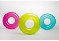 Materace dmuchane i koła do pływania - Intex Przezroczyste koło do pływania 76cm 59260NP - miniaturka - grafika 1