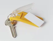 Pozostałe akcesoria kuchenne - Durable ZAWIESZKI NA KLUCZE ŻÓłTY 6SZT 1957-04 - miniaturka - grafika 1