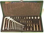 Klucze i nasadki - Honiton Zestaw narzędzi torx, 40 części (produkt wysyłamy w 48h) H4340 - miniaturka - grafika 1