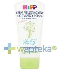Hipp BabySanft Pielęgnacyjny krem do twarzy i ciała 75ml - Kremy dla dzieci - miniaturka - grafika 2