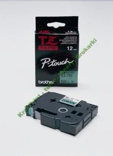 Brother TZ-731 12mm taśma laminowana, czarny nadruk/zielone tło - Taśmy do drukarek barwiące Brother TZ-731 12mm taśma laminowana, czarny nadruk/zielone tło - Taśmy do drukarek barwiące - miniaturka - grafika 2