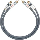 Kable - Oehlbach Kabel audio Cinch 2016 [2x Złącze męskie cinch 2x Złącze męskie cinch] 0.50 m antracytowy - miniaturka - grafika 1