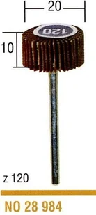 Proxxon Tarcze listkowe z korundu, O 20 P-120 PR28984 - Materiały ścierne - miniaturka - grafika 3