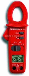Benning CM 1-2 MIERNIK CĘGOWY Z CZUJNIKIEM NAPIĘCIOWYM 044062 - Multimetry - miniaturka - grafika 2