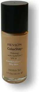 Revlon ColorStay Podkład cera mieszana i tłusta SPF 6, 350 Rich Tan - Podkłady do twarzy - miniaturka - grafika 5