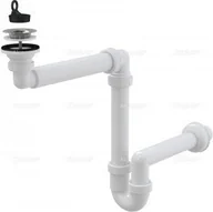 Syfony - Alcaplast ALCA PLAST Małogabarytowy do umywalki O63 A413 - miniaturka - grafika 1