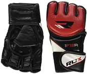 Pozostałe akcesoria do sportów walki - RDX Rdx Sparringhandschuhe Leather-X Ggr-F12 Mma Handschuhe, Rot, L - miniaturka - grafika 1