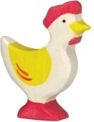 Figurki dla dzieci - Holztiger Drewniana kurka 80018 - miniaturka - grafika 1