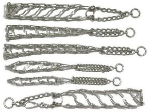 Chaba Kolczatka Chromowana Nr 3D Dla Psa - Smycze dla psów - miniaturka - grafika 2