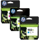 Tusze oryginalne - HP Hewlett-Packard Tusze Oryginalne 903 XL 1CC20AE) trójpak) - miniaturka - grafika 1