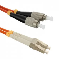 Qoltec Patchcord Światłowodowy Qoltec LC/UPC-LC/UPC MM 50/125 OM2 2m 54023 - Kable światłowodowe - miniaturka - grafika 4