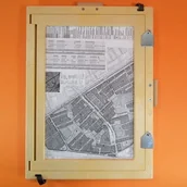 Sprzęt geodezyjny - Wyrób Niemiecki Szkicownik z tworzywa sztucznego A4 - miniaturka - grafika 1