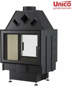 Wkłady kominkowe - Unico Wkład kominkowy Dragon 2 Duo - miniaturka - grafika 1