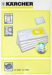 Karcher Worki włókninowe do odkurzaczy VC 5200, 5300 nr kat. 6.414-824.0 - Worki do odkurzaczy - miniaturka - grafika 2