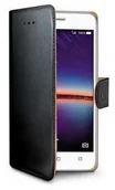 Etui i futerały do telefonów - Celly Pokrowiec na telefon WALLY pro Huawei Y5 II WALLY584) Czarne - miniaturka - grafika 1