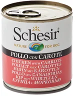 Mokra karma dla psów - Schesir , 6 X 285 G - Kurczak Z Groszkiem - miniaturka - grafika 1