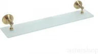 Półki łazienkowe - Bemeta Półka szklana 60cm RETRO 144102247 - miniaturka - grafika 1