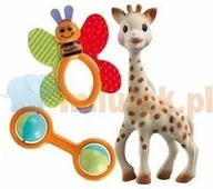 Gryzaki dla dzieci - Vulli Sophie de Żyrafa Sophie z grzechotką marakes i gryzakiem pszczółką 200161 - miniaturka - grafika 1