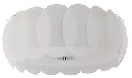 Lampy sufitowe - Ideal Lux OVALINO PL8 BIANCO 094014 plafon runner - miniaturka - grafika 1