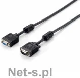 Equip Kabel ( VGA - VGA M-F 5m czarny ferryt ) KABEQUMON0007 [449969] - Kable - miniaturka - grafika 2